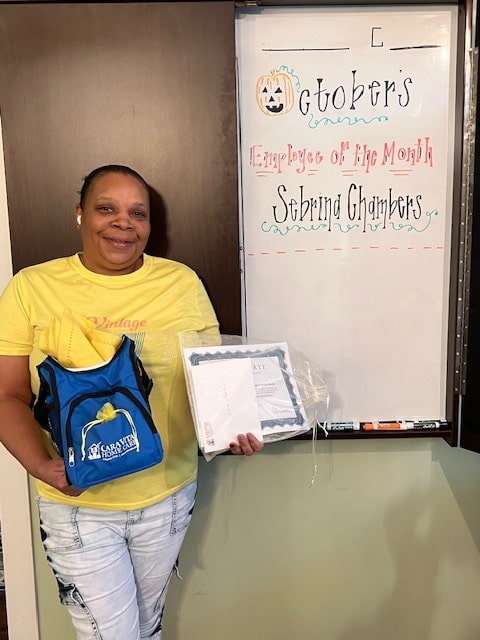 Elder Care Roswell, GA - October Caregiver of the Month